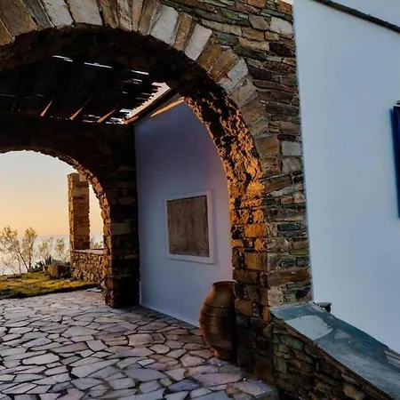 Tatil Evi Stavros Cape Livas Sunset Tínos