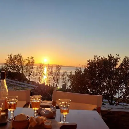 Stavros Cape Livas Sunset * Tinos